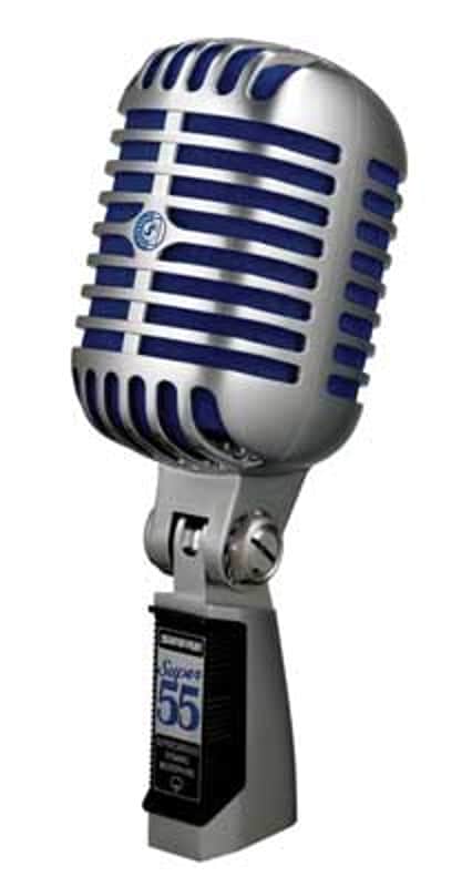 Shure Super 55 Deluxe Dynamic Vocal Microphone image 1
