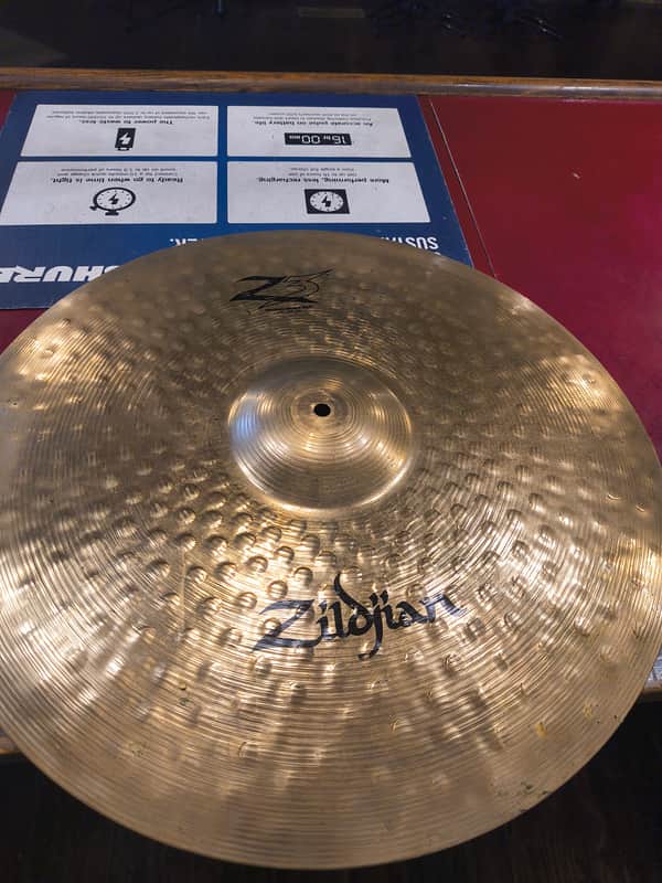 Zildjian Z3 22” Medium-Heavy Ride Cymbal image 1
