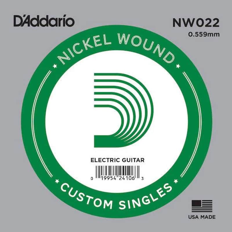 D'Addario Single String - XL Wound 022 Nickel
