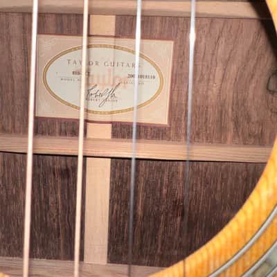 Taylor 810 BCE Legends of the Fall Brazilian Rosewood 2000 - Natural image 8