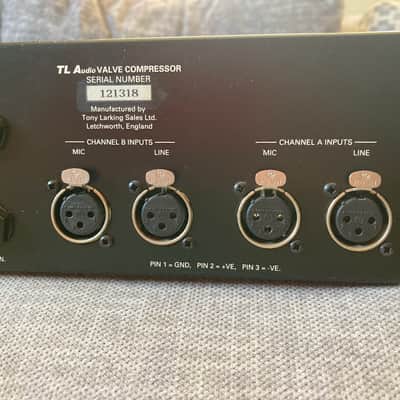 TL Audio C-1 Classic Series Dual Valve Compressor 1990s - Blue image 5