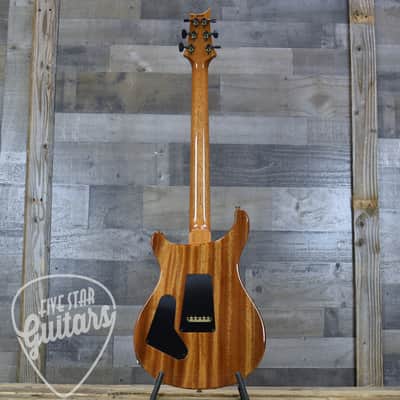 Paul Reed Smith Custom 24 Quilt Artist Top Awabi Birds - Faded indigo with Hardshell Case image 6