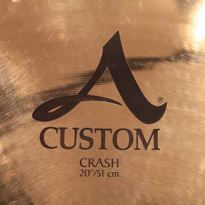 Zildjian A Custom crash 20" Cymbal - Demo! image 5
