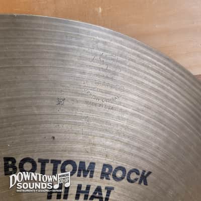 Zildjian Rock Hi-Hat Bottom Cymbal - 1,489 Grams image 3