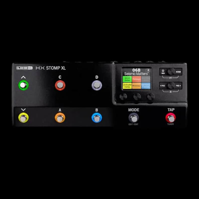 Line 6 HX Stomp XL Guitar Multi-effects Floor Processor image 1