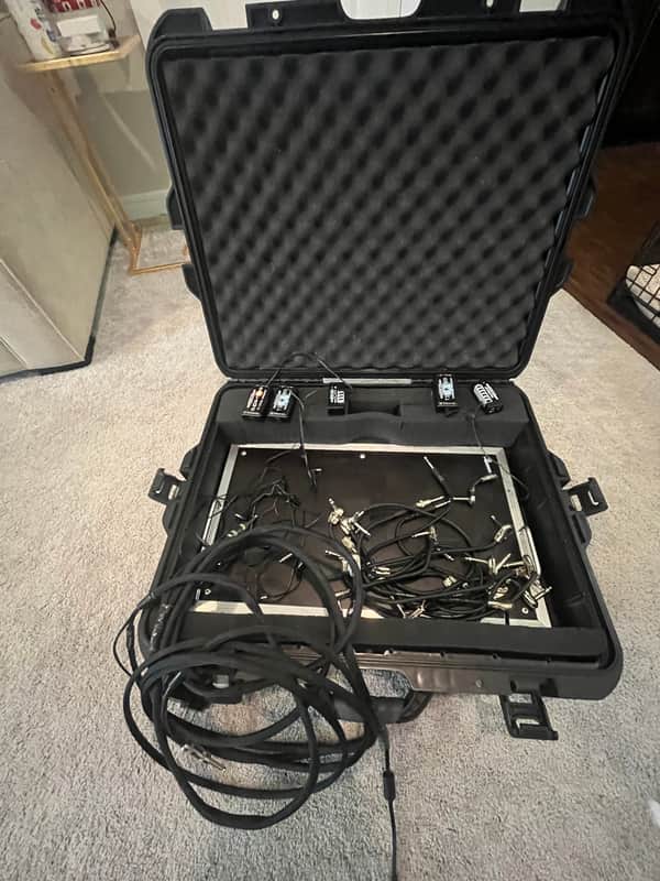 Pedal board, Gator Titan case, and GigaRig power supply system Pedal board, Gator Titan case, and GigaRig power supply system 2024 image 1