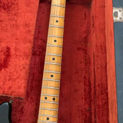 Fender Stratocaster with 3-Bolt Neck, Rosewood Fretboard 1977 - Black image 5