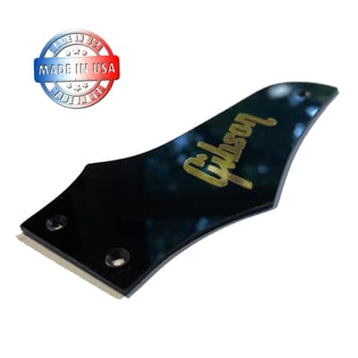 Black Repro Truss Rod Cover for 1994-2017 Gibson Thunderbird Reissue image 4