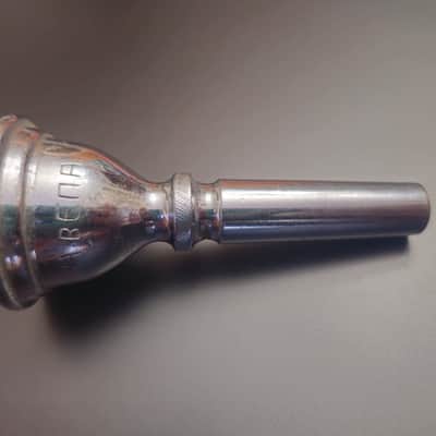 Mouthpiece Trumpet Nickel Plated 1940s Brand N-VEPA Н-ВЕПА Soviet Union image 2
