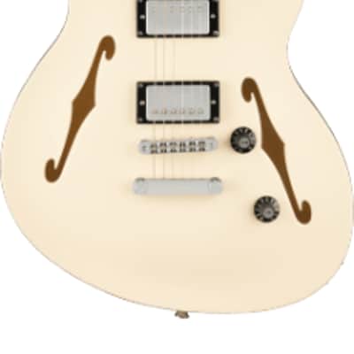Fender Squier Affinity Deluxe Starcaster®, Laurel Fingerboard, Olympic White image 1