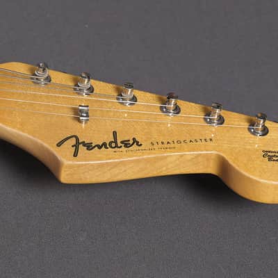 Fender Custom Shop Stratocaster 1959 TCP Vintage Custom Faded Aged Fiesta Red image 13