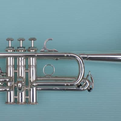 Kanstul Model 190 G Baritone Bugle - Silver Plated | Reverb