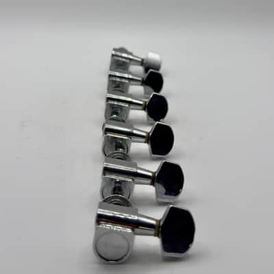 Yamaha 6 Inline Tuners 1990’s - Chrome image 1