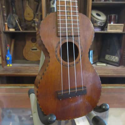 Unlabeled Koa Soprano Ukulele c.1920's/30's image 4