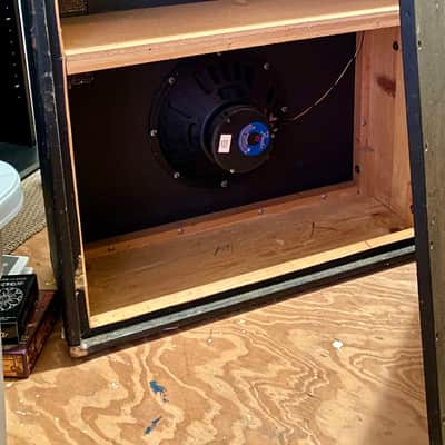 1968 Fender Vintage 2x12 Drip Edge Speaker Cabinet w/ Matching Oxford 12T6-9 Speakers image 7