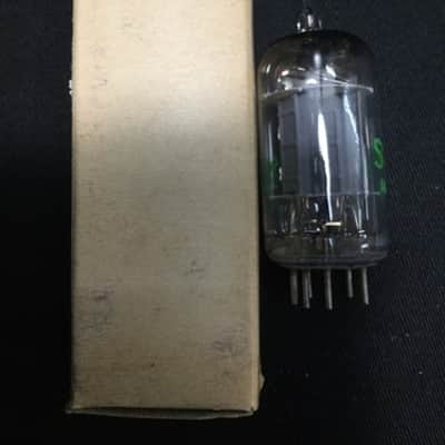 NOS SYLVANIA 5963 AUDIO VACUUM TUBE TESTED VINTAGE TOP SQUARE GETTER 4.5343-C image 2