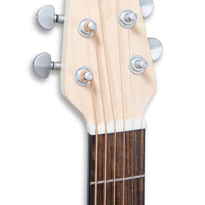 Ovation Applause Jump Series Dreadnaught Acoustic guitar, Celeste-Mint (AAS-69-T) image 6