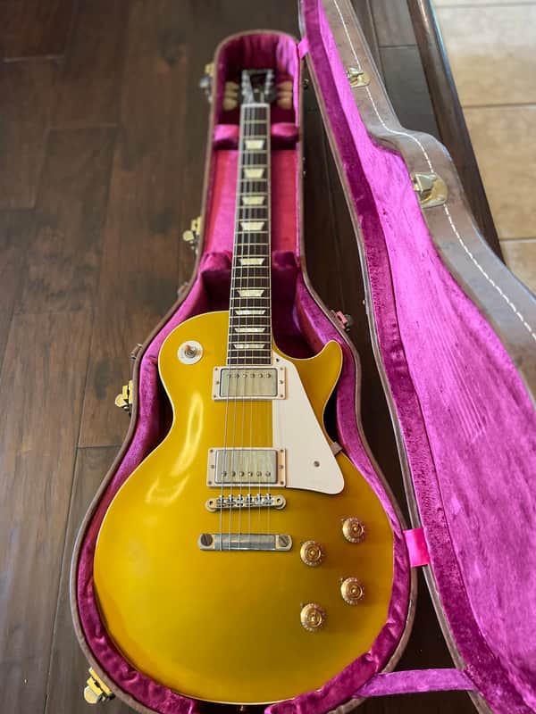 Gibson 1957 Les Paul Standard 2013 - Goldtop image 1