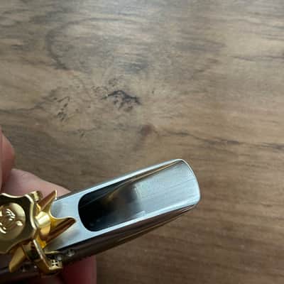 Limited Edition Theo Wanne Ultra Durga Alto Sax Mouthpiece 8 - hand-faced, stainless steel! image 4