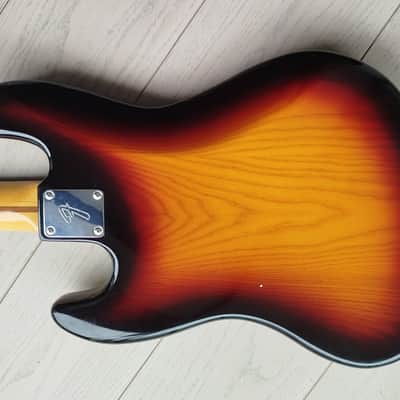 Fender USA 1982 Jazz Bass / Precision Fretless neck - Sunburst image 11