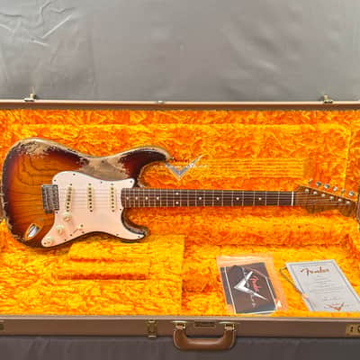 Fender Custom Shop Masterbuilt Dale Wilson '61 Stratocaster 2017 - Sunburst Heavy Relic image 1