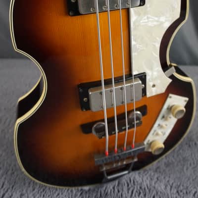 Greco Violin Bass - Sunburst Japan 4-String Bass image 1