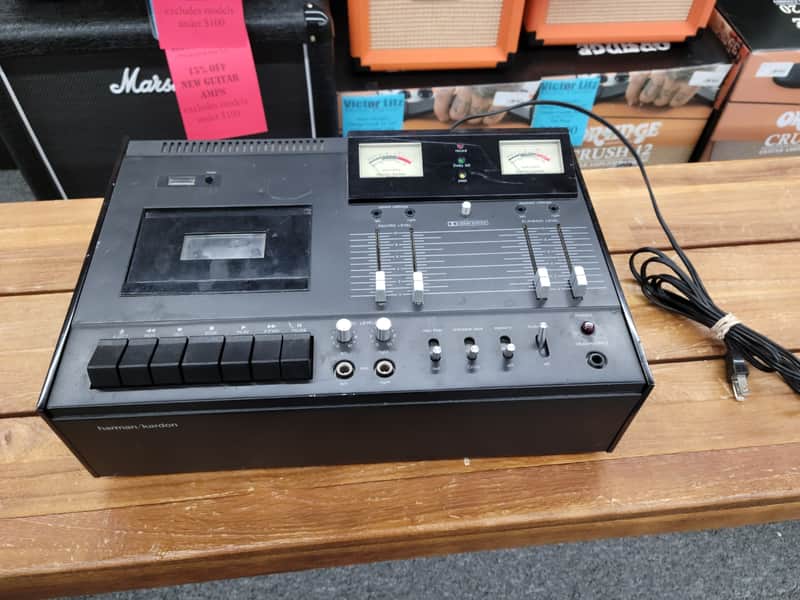 Harman/Kardon HK 2000 2 Channel Cassette Taoe Recorder 1980s Black image 1