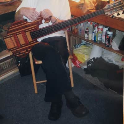 2006 Carl Thompson Rainbow 6-string Fretless Bass image 11