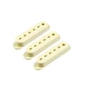 AllParts 3 Pickup Covers for Strat Vintage Cream Allparts PC-0406-048