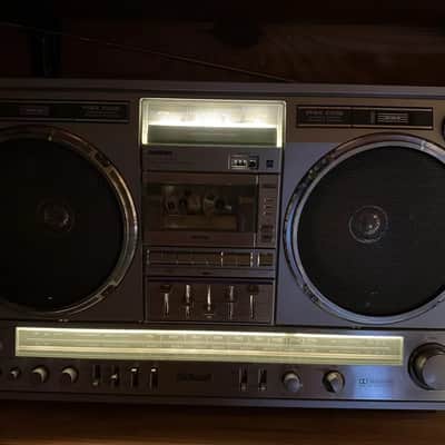 National RX-5350 Rare Vintage Cassette Boombox Getto blaster Warranty Serviced image 17