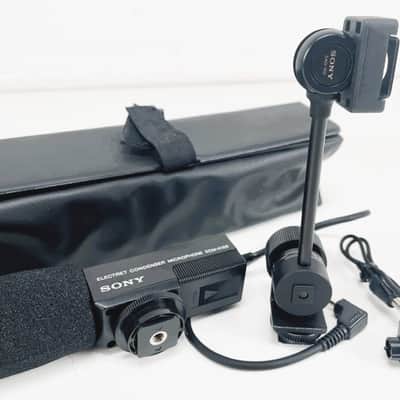 Sony ECM-K100 Electret Condenser Video Camera Microphone Full set with case image 3