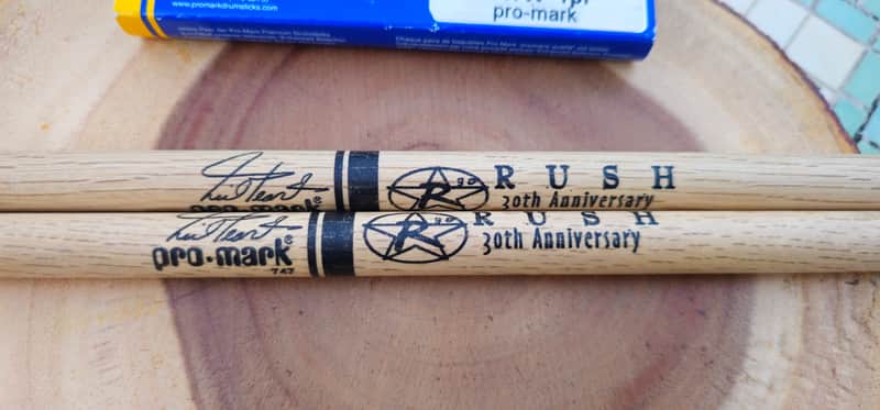 Pro-Mark PW747W Neil Peart 30th Anniversary Drum Sticks 2004 image 1