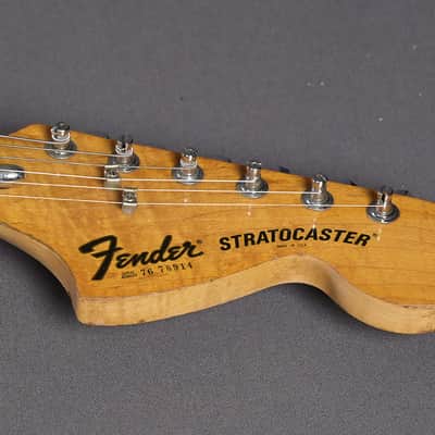 Fender Stratocaster MN Black 1976 image 14