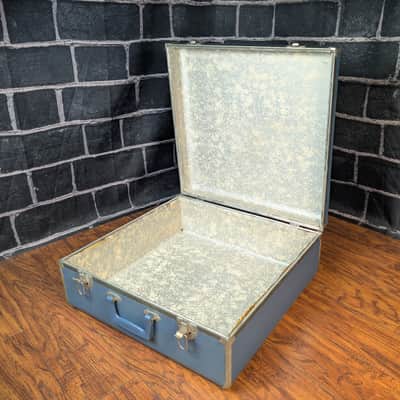 Rogers Vintage Blue Snare Drum Case + Rogers 4843 Mallets w/ Cover 1956–1965 image 12