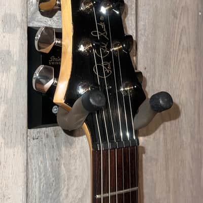 Nice 1994 PRS CE 22 Mahogany Tremolo , Vintage Cherry HSC image 7