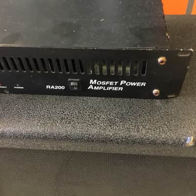 Rolls mosfet power amplifier RA200 80s Black image 5