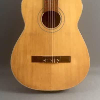 Kawai Vintage Made in Japan Classical Acoustic Guitar 1960s Natural Lacquer JLD Bridge Dr. Lefty Martin Style Binding image 2