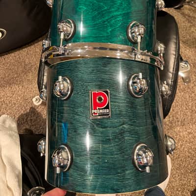 Premier Genista 12x10 tom drum in Terraverdi Green image 5