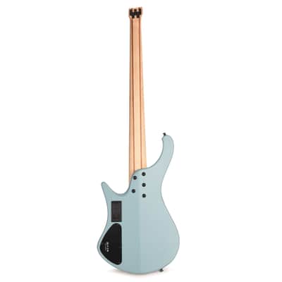 Ibanez EHB605PRM EHB Ergonomic Headless Bass 5-String Purist Blue Matte image 5