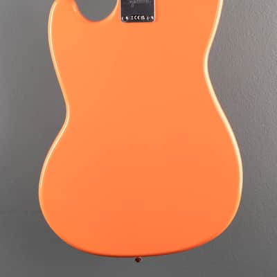 Squier Sonic Bronco Bass - Tahitian Coral w/Maple image 4