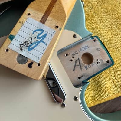 Immagine Fender MIM Standard Telecaster 2001 - Blue Agave Fender hardshell case included ★Playthrough video available★ - 23