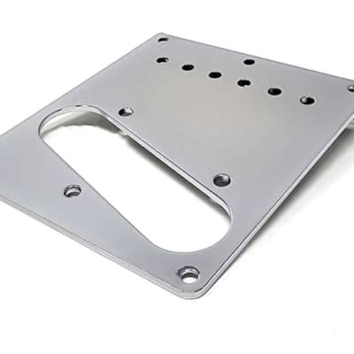 Brio Telecaster Left Handed 6 modern saddle Tele Bridge - Chrome image 4