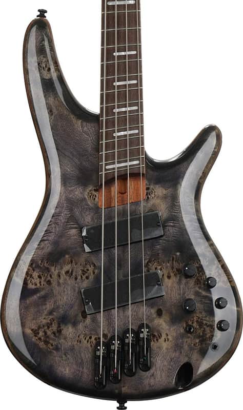 Ibanez SRMS805 SR Bass Workshop Series Multi Scale 5-String Bass Guitar, Deep Twilight w/ Hard Case and Cloth image 1