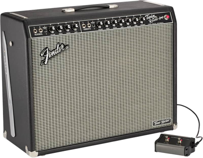 Mint Fender Tone Master Twin Reverb Vintage Look 2 x 12" Pro Guitar Combo Amplifier image 1