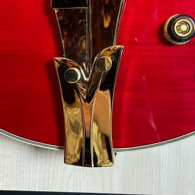 Ibanez GB10SEFM-SRR George Benson Signature Sapphire Red Electric Guitar image 6