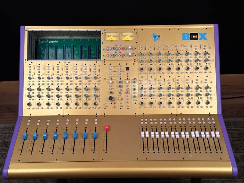 API The Box 2 Summing Mixer and Recording Console Golden. Perfect! Unloaded. image 1