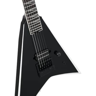 Jackson Pro Plus Signature Christian Andreu RRET6 Black with White Bevels - Electric Guitar image 3