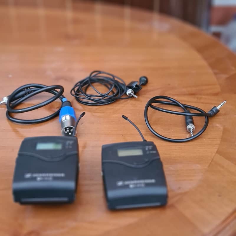 Sennheiser Ew100 G3 EK100 Reciver +SK 100 Transmitter+Me4 Mikrofon image 1