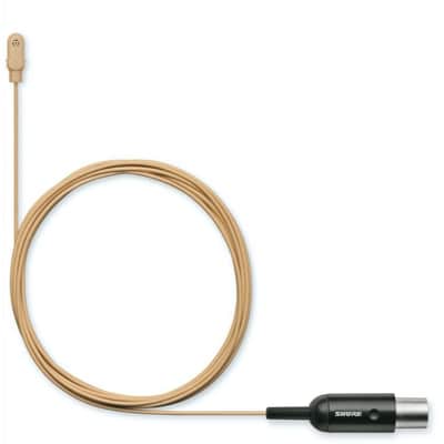 Shure DL4 Omni-Directional Lavalier Condenser Microphone, Tan, MTQG Connector image 2