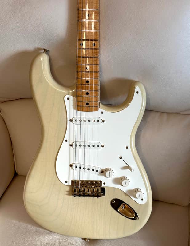2000 Fender Custom Shop Mary Kaye Stratocaster John Cruz JCQA stamps - Vintage Blonde image 1